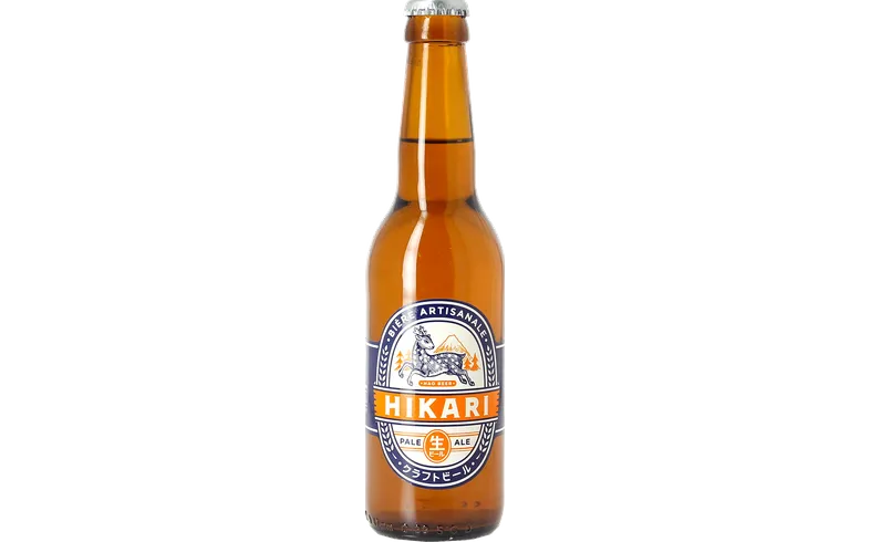 Hikari Bière blonde au Saké 5,5 degrés